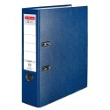 Segregator dźwigniowy Q. file Standard 0011167418 A4 80mm niebieski Herlitz (300003084) Herlitz
