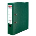 Segregator dźwigniowy Q. file Standard 0011167434 A4 80mm zielony Herlitz (300003086) Herlitz