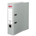Segregator dźwigniowy Q. file Standard 0011167459 A4 80mm popielaty Herlitz (300023533) Herlitz