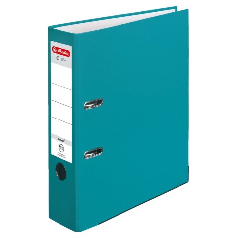 Segregator dźwigniowy Q. file Standard 50016259 A4 turkusowy Herlitz (300005001) Herlitz