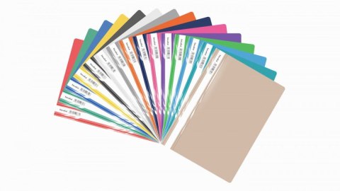 Skoroszyt ECOnomy A4 zielony polipropylen PP Biurfol (STP-01-02) Biurfol