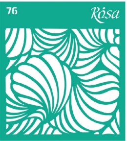 Szablon Rosa Liście (nr.76) Rosa