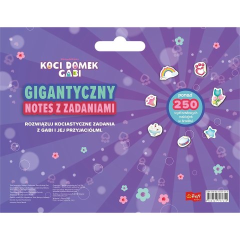 Wydrapywanka Koci Domek Gab Gigantyczny notes z zadaniami Trefl (Ks97610) Trefl