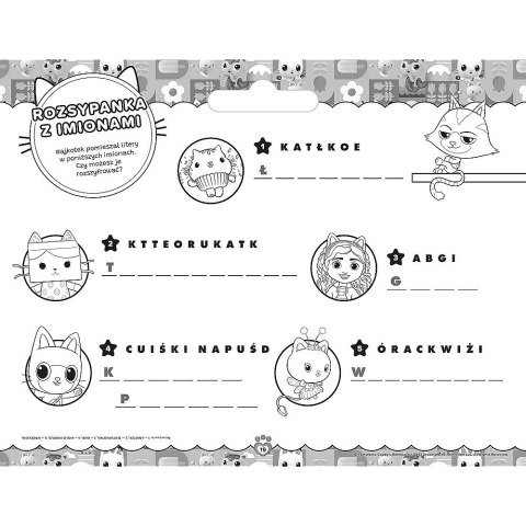 Wydrapywanka Koci Domek Gab Gigantyczny notes z zadaniami Trefl (Ks97610) Trefl