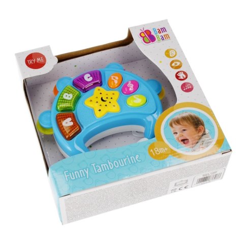 Zabawka dźwiękowa tamburynek Bam Bam (515006) Bam Bam