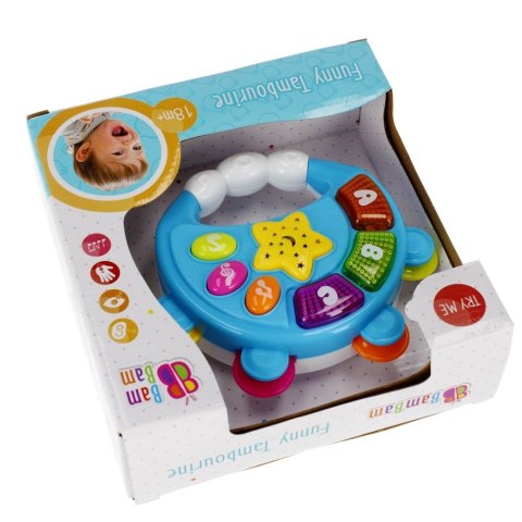 Zabawka dźwiękowa tamburynek Bam Bam (515006) Bam Bam