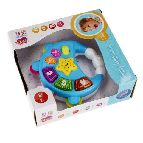 Zabawka dźwiękowa tamburynek Bam Bam (515006) Bam Bam