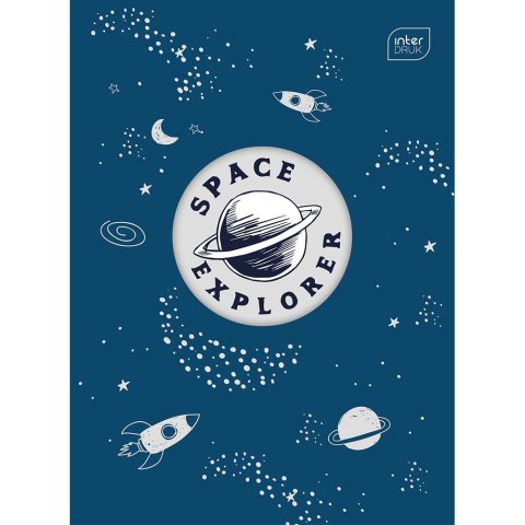 Zeszyt SHAPE A5 32k. 70g linia kolor Interdruk (ZE32KF=) Interdruk