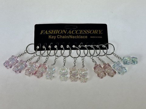 Brelok miś, karta 12szt. Adar (603653) Adar