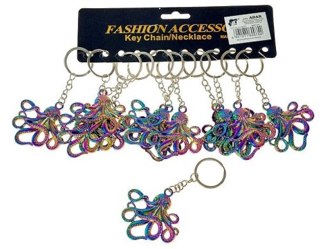 Brelok ośmiornica, karta 12szt. Adar (609754) Adar