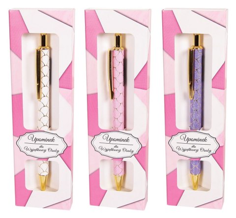 Długopis Gift Box Glamour wkład niebieski 1,0mm Cresco (750004) Cresco