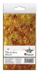 Folia ozdobna Craft-Fun Series do złoceń płatki złota Titanum Titanum