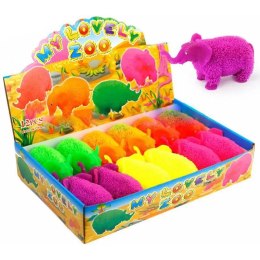 Gniotek słoń miękki świecący mix kolorów Trifox (A-1285) Trifox