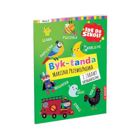 Książeczka edukacyjna Dyktanda i zabawy ortograficzne. Demart Demart