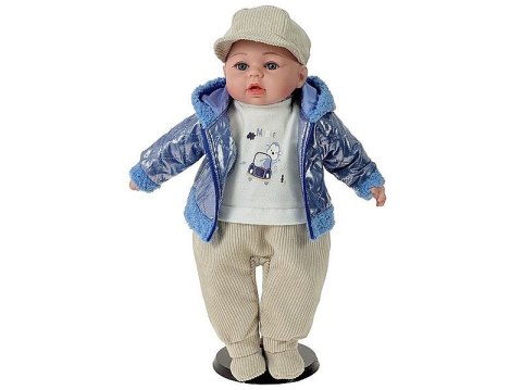 Lalka bobas z polskim głosem, śpiewa i mówi po polsku; PVC [mm:] 450 Adar (605602) Adar