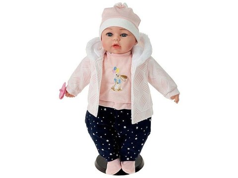 Lalka bobas z polskim głosem, śpiewa i mówi po polsku; PVC [mm:] 450 Adar (605626) Adar