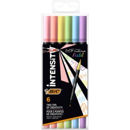 Marker permanentny Bic Kids DUAL TIP (różne) (503826) Bic Kids