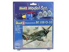 Model do sklejania Revell Messerschmitt Bf 109 G-10 - niemiecki samolot myśliwski (64160) Revell