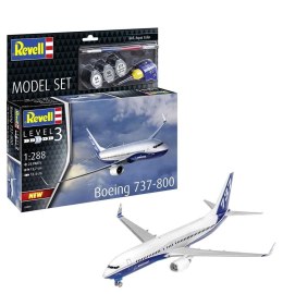 Model do sklejania Revell Set Boeing 737-800 (63809) Revell