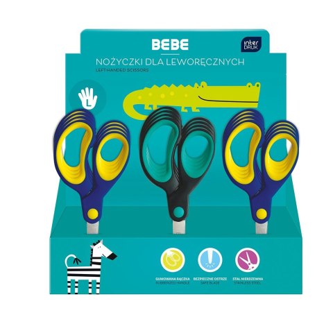 Nożyczki BB Kids 13cm 13cm Interdruk (5902277345394) Interdruk