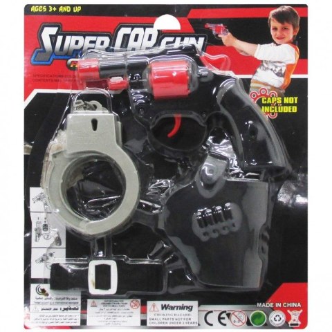 Pistolet na kapiszony + kajdanki Trifox (A-0874) Trifox