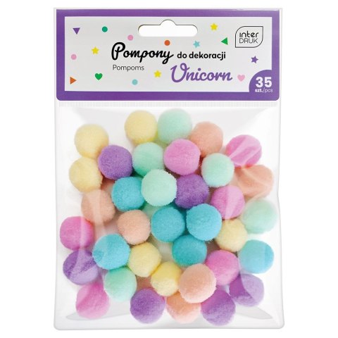 Pompony PETS 5902277337207 mix 36 szt Interdruk (35szt) Interdruk