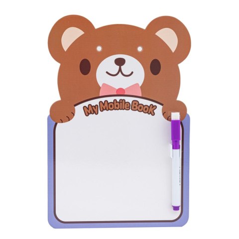 Tablica suchościeralna Jednorożec,Miś,Panda,Króliczek [mm:] 245x165 Astra Fun (325024006) Astra Fun