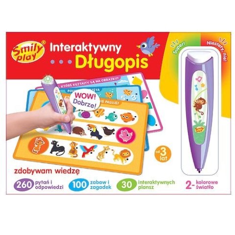 Zabawka edukacyjna Interaktywny długopis zdobywam wiedzę Smily Play (SP98305) Smily Play
