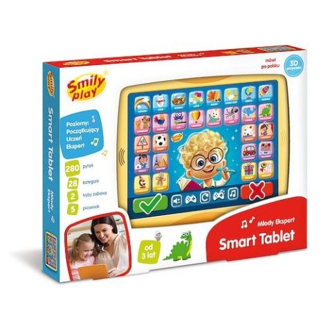 Zabawka edukacyjna Smart Tablet młody ekspert Smily Play (SP98302) Smily Play