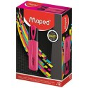 Zakreślacz fluo peps różowy wkład różowy 1,0-5,0mm Maped (734036) Maped