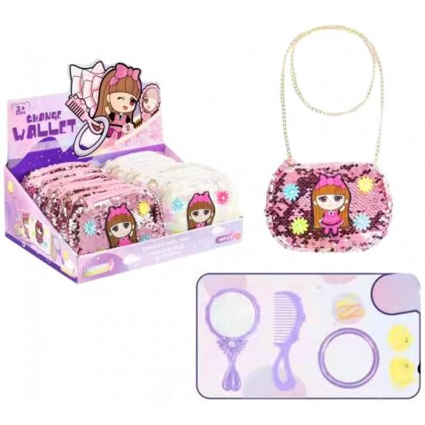 Zestaw piękności torebka z cekinami Trifox (A-0936) Trifox