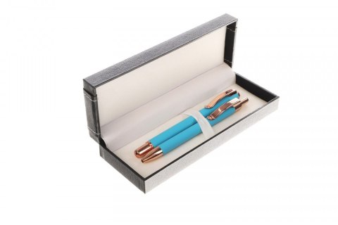 Zestaw piśmienniczy MASTER rniebieski pióro+ długopis et.38 Cresco (M-03) Cresco
