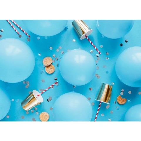 Balon gumowy Pastel Eco Balloons błękitny 260mm Partydeco (ECO26P-011) Partydeco