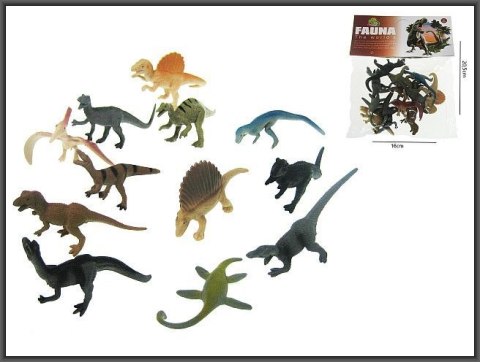 Figurka Dinozaury 7-8cm 12sztuk Hipo (HHZ15) Hipo