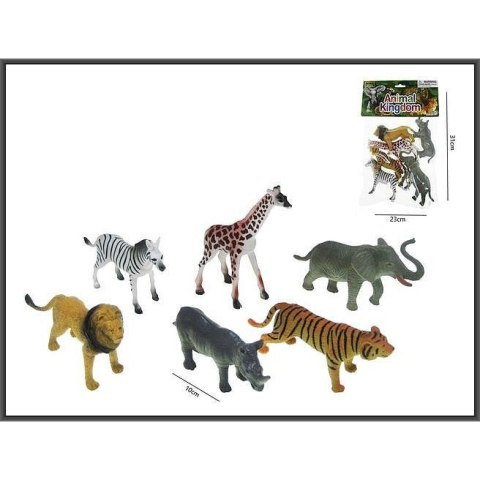 Figurka Zwierzęta dzikie zestaw Hipo (HSH061) Hipo