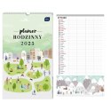 Kalendarz ścienny 5902277358356 RAZEM PLANER RODZINNY 250mm x 430mm Interdruk (25X43) Interdruk