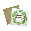 Kartka składana B6 KARNET B6 KOMUNIA konwalia Henry (5907465663236) Henry