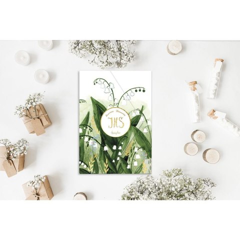 Kartka składana Karnet A5 KOMUNIA KOPERTA KONWALIE A5 Henry (5907465668125) Henry