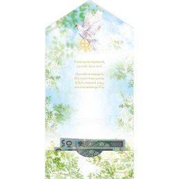 Kartka składana Karnet A5 KOMUNIA KOPERTA KOSCIÓLEK Z DZIECMI A5 Henry (5905701482184) Henry