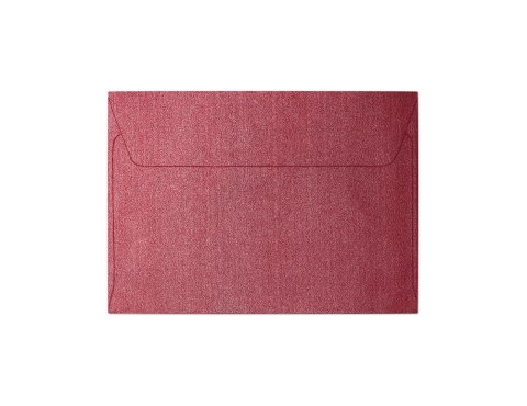 Koperta pearl C6 czerwona Galeria Papieru (280217) 10 sztuk Galeria Papieru