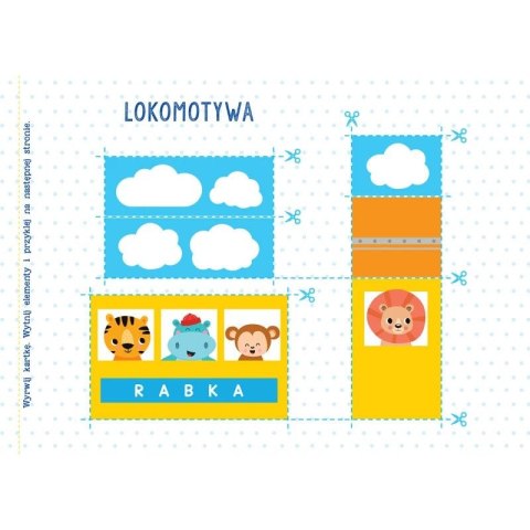 Książka dla dzieci Wycinanki z nożyczkami. Krokodylek ciach, ciach!