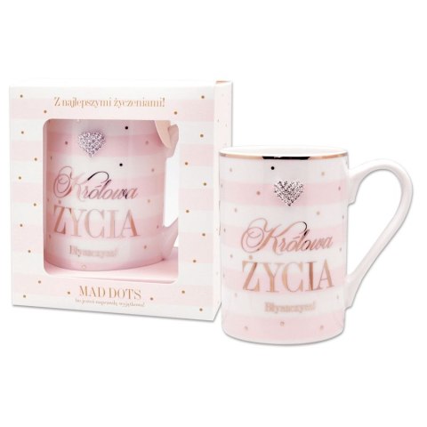 Kubek wielokrotnego użytku Mad Dots-Królowa Życia Pan Dragon (5901854964584) Pan Dragon
