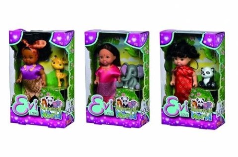 Lalka Evi z dzikim zwierzątkiem [mm:] 120 Simba Simba