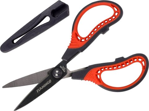Nożyczki z zatyczką na ostrzu 16,5cm Flamingo (SH058.03XA) Flamingo