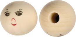 Ozdoba drewniana Craft-Fun Series koraliki Titanum (22TH401-3) Titanum