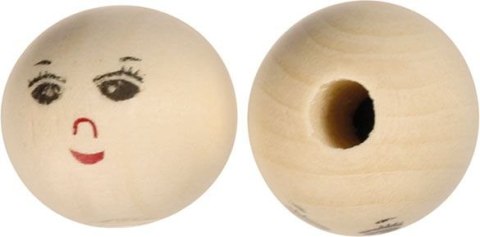 Ozdoba drewniana Craft-Fun Series koraliki Titanum (22TH401-3) Titanum