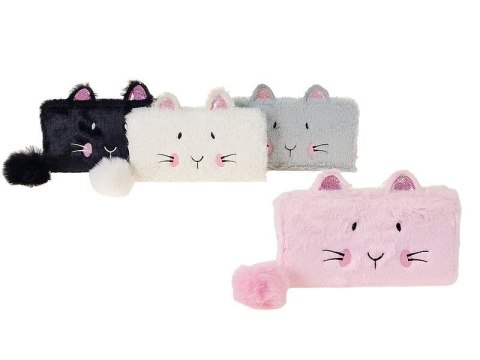 Portfel pluszowy z pomponem mix Adar (604001) Adar