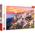 Puzzle ZACHÓD SŁOŃCA NAD SANTORINI 1000 el. Trefl (10435) Trefl