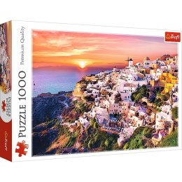 Puzzle ZACHÓD SŁOŃCA NAD SANTORINI 1000 el. Trefl (10435) Trefl
