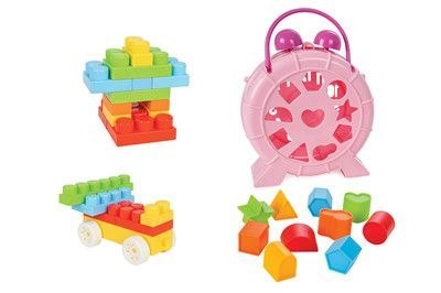 Sorter zegar różowy Artyk (002847) Artyk